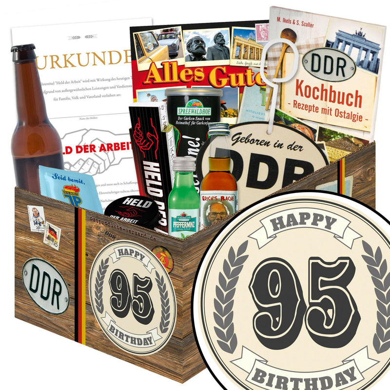95 Zahl - Geschenkset Ostpaket "Männer Box" - Ossiladen I Ostprodukte Versand