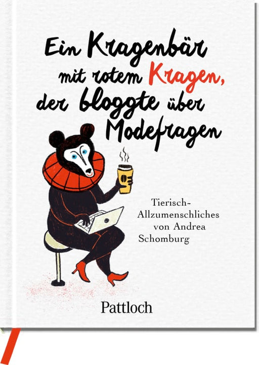 Buch: Ein Kragenbär mit rotem Kragen, der bloggte über Modefragen