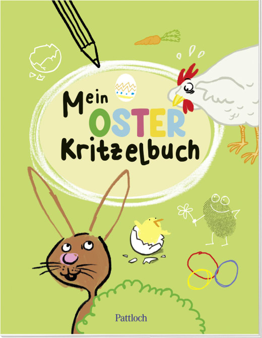 Mein Oster-Kritzelbuch - Eintragbuch - 48 Seiten