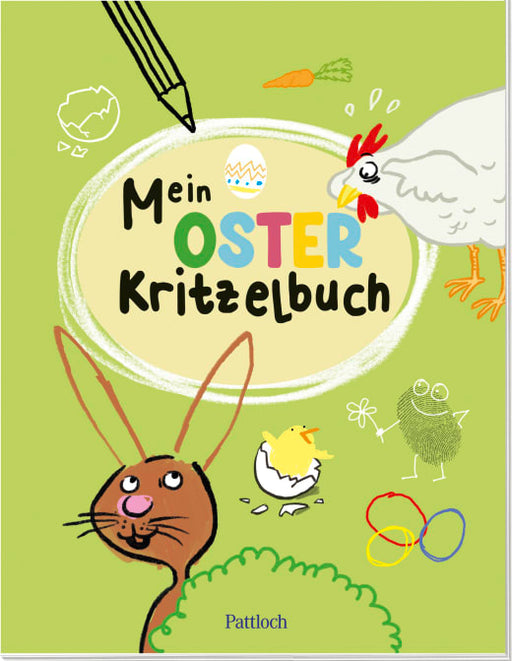 Mein Oster-Kritzelbuch - Eintragbuch - 48 Seiten