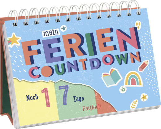 Mein Ferien-Countdown - Spiralaufsteller - 26 Seiten