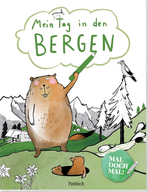 Mal doch mal! - Mein Tag in den Bergen - Eintragbuch - 48 Seiten