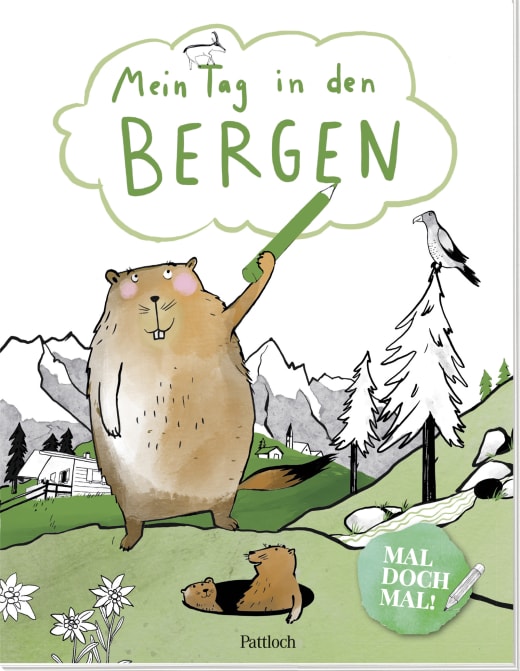 Mal doch mal! - Mein Tag in den Bergen - Eintragbuch - 48 Seiten