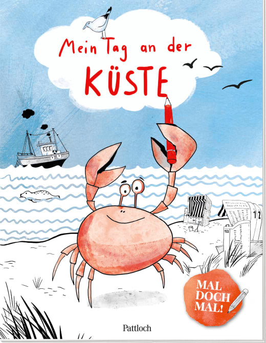 Mal doch mal! - Mein Tag an der Küste - Eintragbuch - 48 Seiten