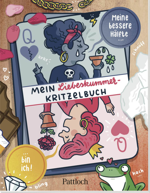 Meine bessere Hälfte bin ich - Eintragbuch - 48 Seiten