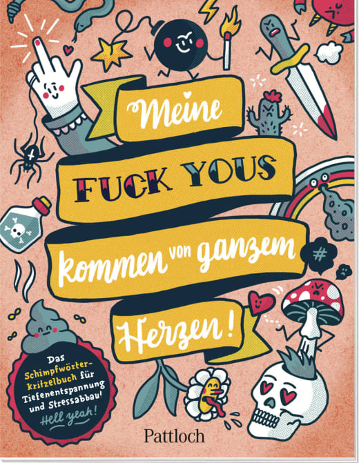 Meine „Fuck Yous” kommen von ganzem Herzen - Eintragbuch - 48 Seiten