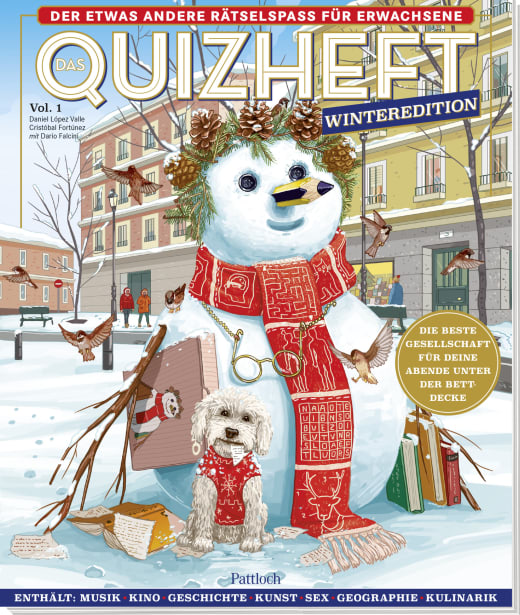 Das Quizheft - Winteredition - Broschur - 80 Seiten