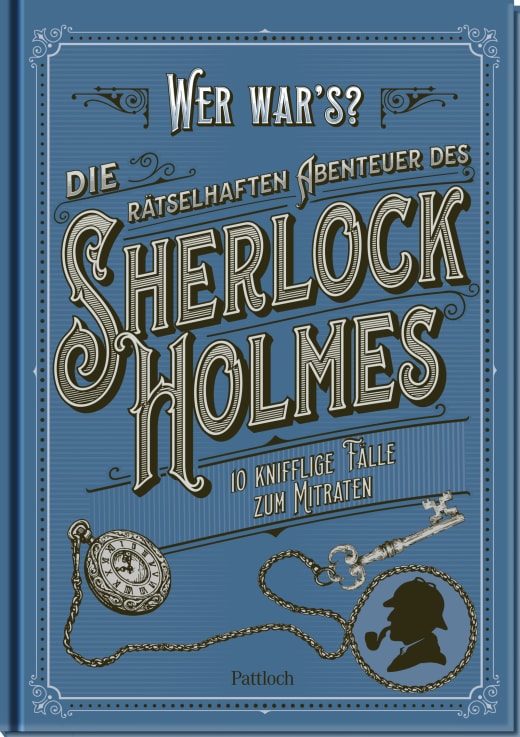 Die rätselhaften Abenteuer des Sherlock Holmes - Hardcover - 224 Seiten