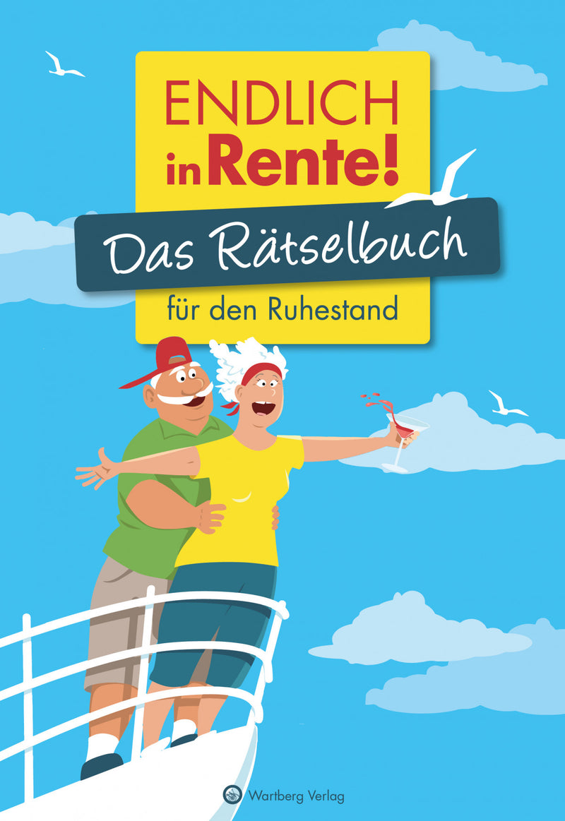Buch - Rätselbuch-Endlich Rente, 64 Seiten