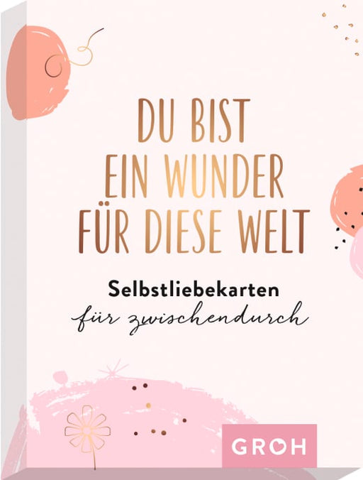 Du bist ein Wunder für diese Welt - Selbstliebekarten für zwischendurch - Non-Book in Umverpackung
