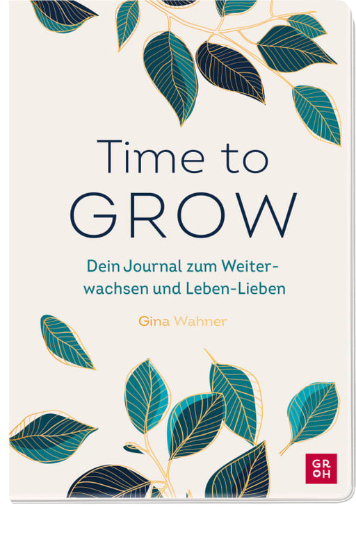 Time to grow - Eintragbuch - 144 Seiten