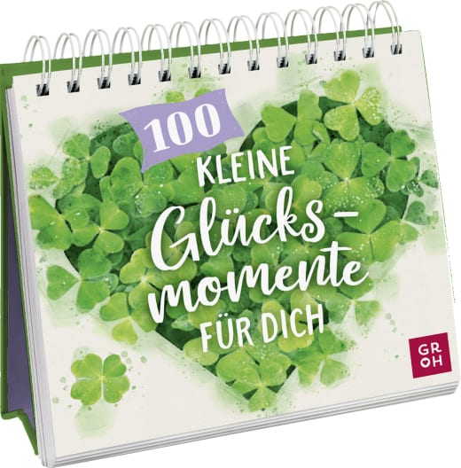 100 kleine Glücksmomente für dich - Spiralaufsteller - 144 Seiten