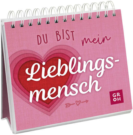 Du bist mein Lieblingsmensch - Spiralaufsteller - 52 Seiten
