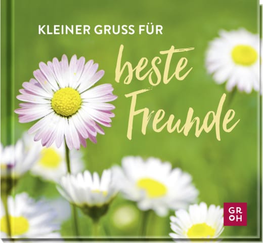 Kleiner Gruß für beste Freunde - Geschenkbuch - 48 Seiten