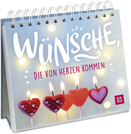 Wünsche, die von Herzen kommen - Spiralaufsteller - 52 Seiten