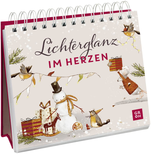 Lichterglanz im Herzen - Spiralaufsteller - 52 Seiten