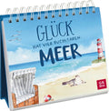 Glück hat vier Buchstaben: MEER - Spiralaufsteller - 144 Seiten