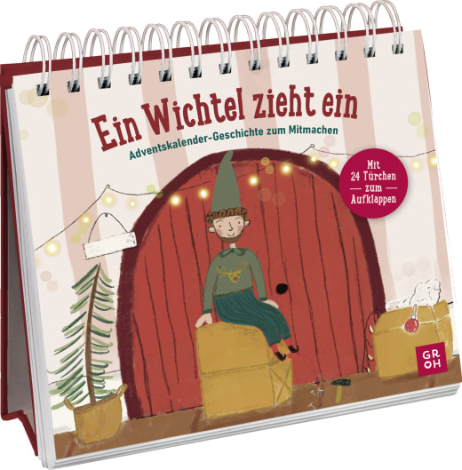 Ein Wichtel zieht ein - Adventskalender - 52 Seiten