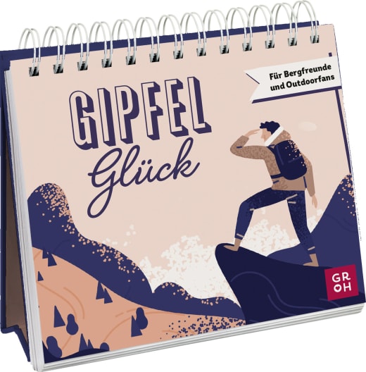 Gipfelglück - Spiralaufsteller - 144 Seiten