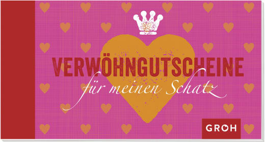 Verwöhn-Gutscheine für meinen Schatz - Gutscheinbuch - 12 Seiten