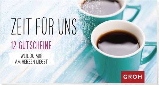 Zeit für uns - Gutscheinbuch - 24 Seiten