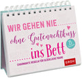Wir gehen nie ohne Gutenachtkuss ins Bett. Charmante Regeln für glückliche Paare - Postkarten - 50 Seiten