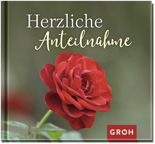 Herzliche Anteilnahme - Geschenkbuch - 48 Seiten