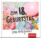 Zum 18. Geburtstag - Lass dich feiern! - Geschenkbuch - 48 Seiten