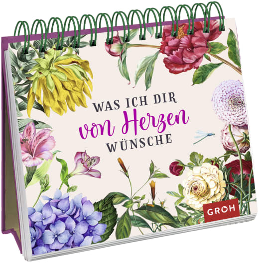 Was ich dir von Herzen wünsche - Spiralaufsteller - 144 Seiten