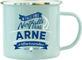 Emaille Becher / Tasse Arne "Allwissender" - Ossiladen I Ostprodukte Versand
