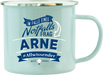 Emaille Becher / Tasse Arne "Allwissender" - Ossiladen I Ostprodukte Versand