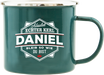 Emaille Becher / Tasse Daniel bleib wie du bist - Ossiladen I Ostprodukte Versand