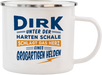 Emaille Becher / Tasse Dirk das Herz eines großartigen Helden - Ossiladen I Ostprodukte Versand