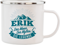 Emaille Becher / Tasse Erik der Mann, der Mythos, die Legende - Ossiladen I Ostprodukte Versand