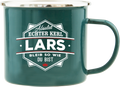 Emaille Becher / Tasse Lars bleib wie du bist - Ossiladen I Ostprodukte Versand