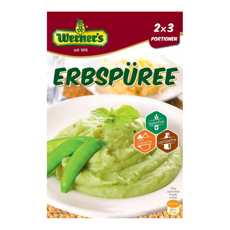 Werner Erbspüree, 2x3 Portionen - Ossiladen I Ostprodukte Versand