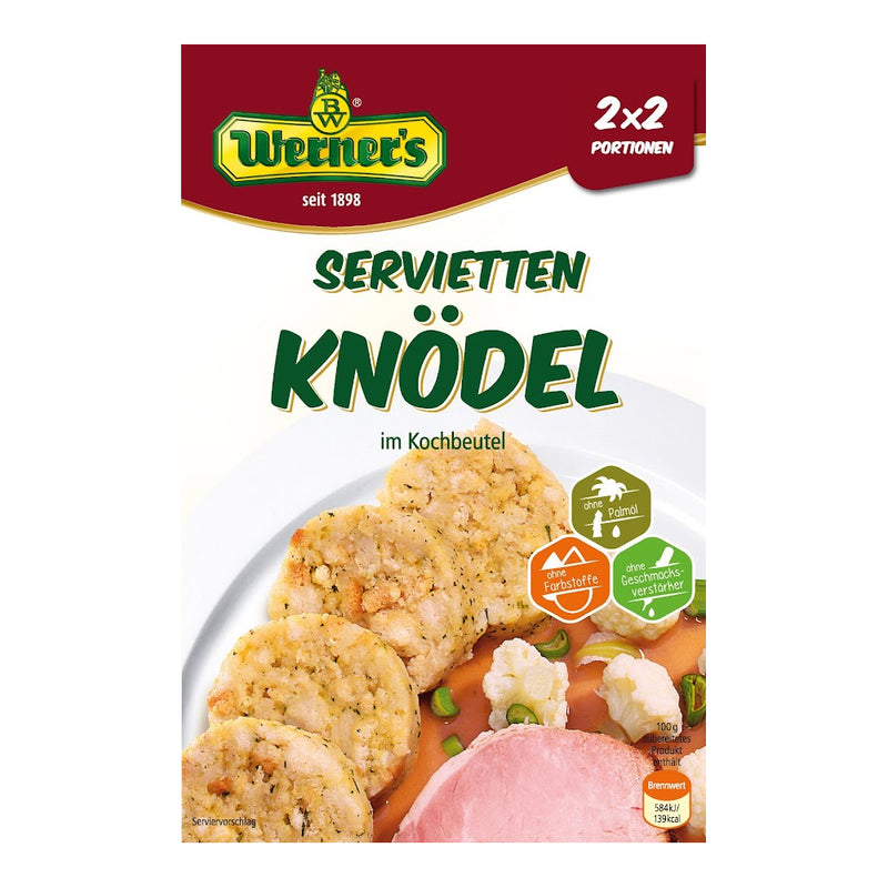 Werner Serviettenknödel, 2x2 St. im Beutel - Ossiladen I Ostprodukte Versand