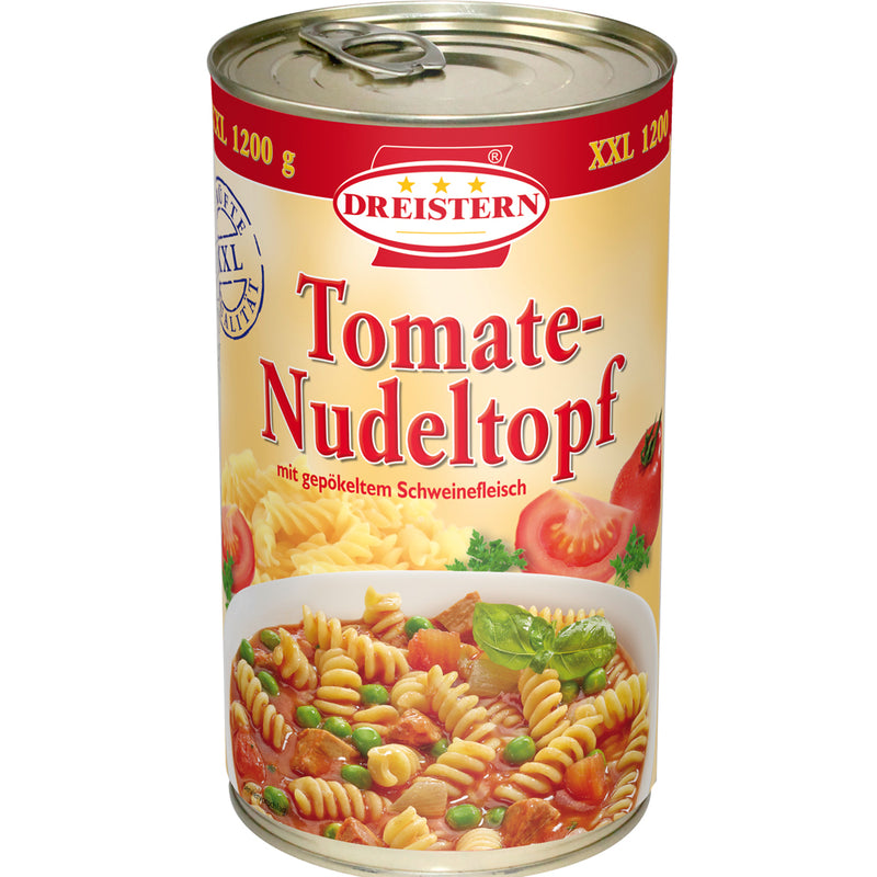Tomate Nudeltopf ( Dreistern ) 1200g.