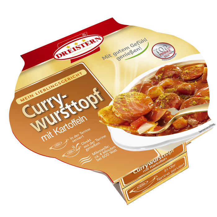 Currywursttopf mit Kartoffeln ( Dreistern ) - Ossiladen I Ostprodukte Versand
