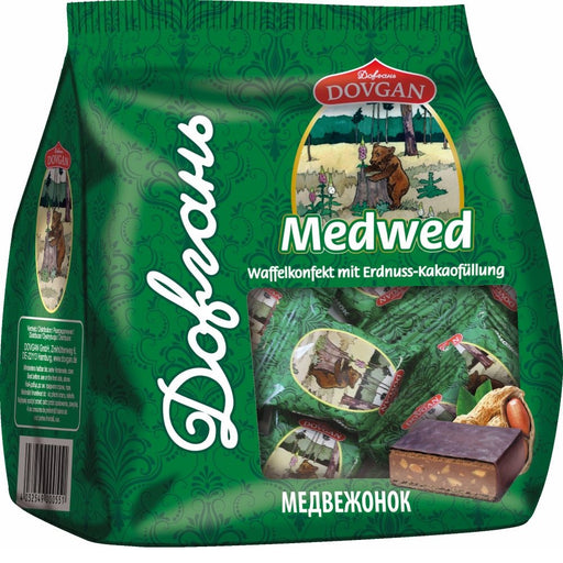 Mischka - Waffelgebäck mit Mandel-Erdnuss Füllung - Ossiladen I Ostprodukte Versand