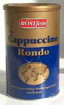 Röstfein Cappuccino in der Dose