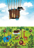 A3 Poster der kleine Maulwurf Motiv Ballon 3
