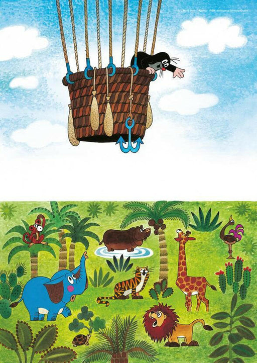 A3 Poster der kleine Maulwurf Motiv Ballon 3