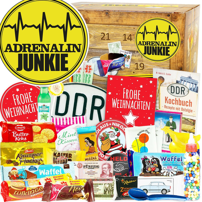Adrenalinjunkie - DDR Adventskalender - Ossiladen I Ostprodukte Versand