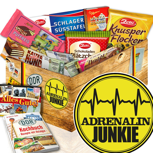Adrenalinjunkie - Geschenkset Ostpaket "Schokoladenbox M" - Ossiladen I Ostprodukte Versand