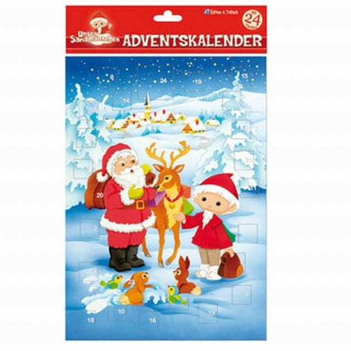 Adventskalender Unser Sandmännchen, Motiv im Wald