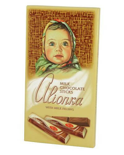 Alionka Milchschokoladenriegel mit Milchcreme 100g