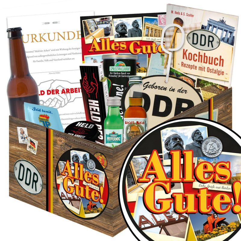 Alles Gute - Geschenkset Ostpaket "Männer Box" - Ossiladen I Ostprodukte Versand