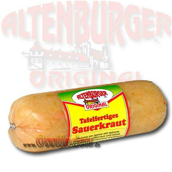 Altenburger Sauerkraut im Darm