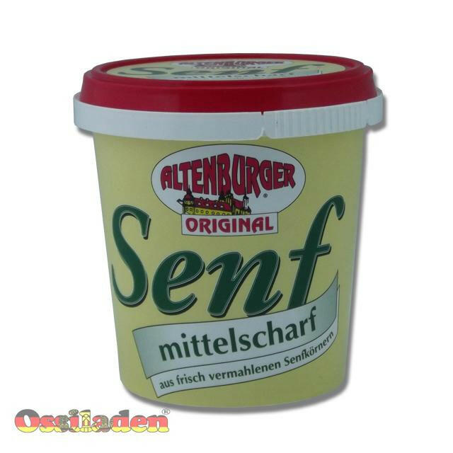 Altenburger Senf 200ml Becher mittelscharf